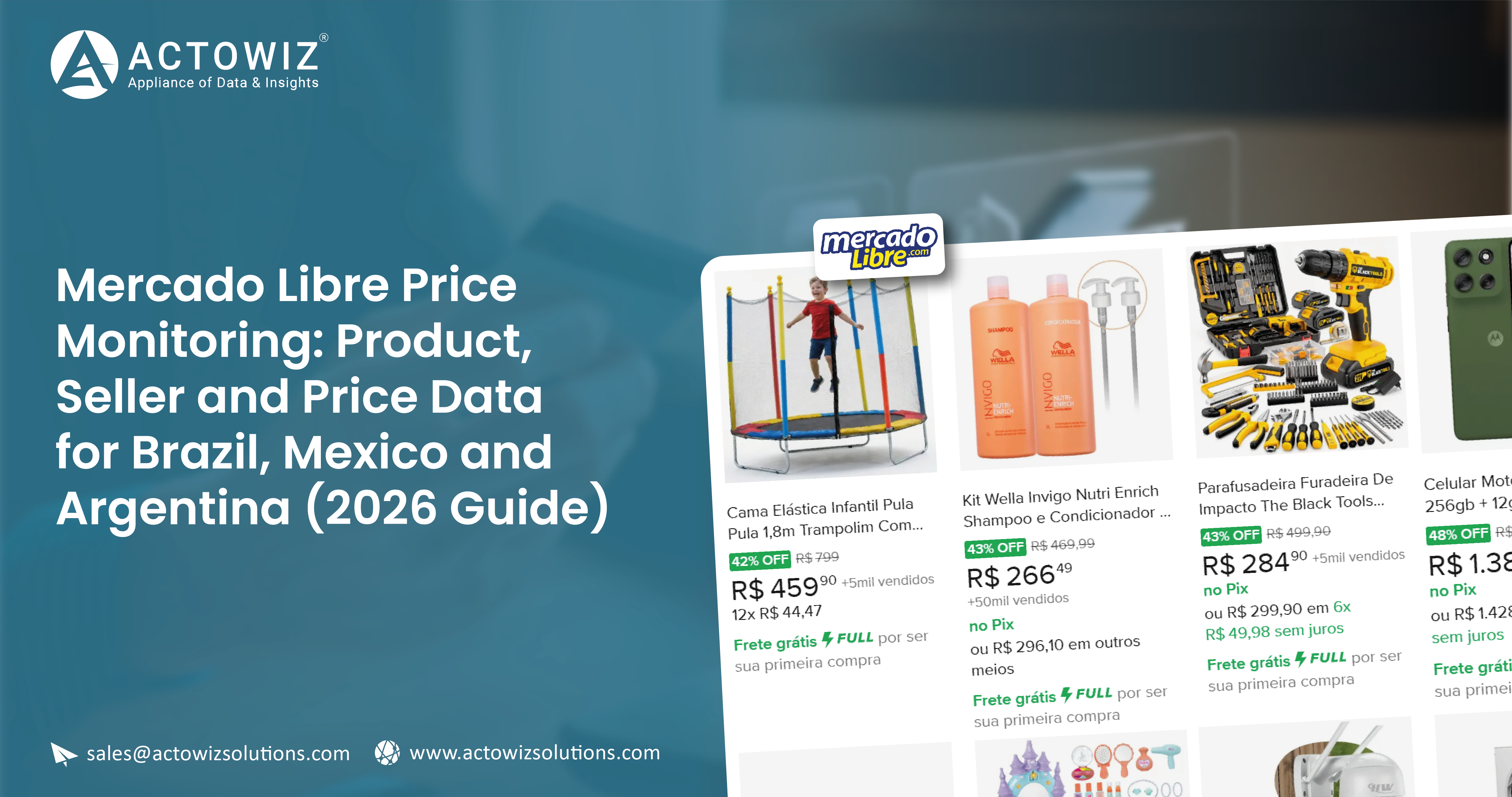 Mercado Libre price monitoring guide 2026 – product, seller and price data for Brazil, Mexico and Argentina
